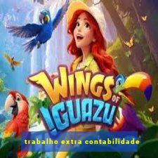 trabalho extra contabilidade