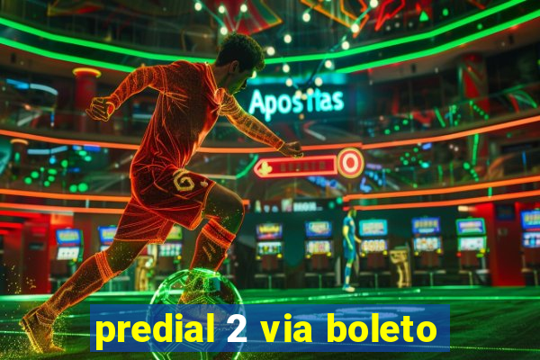 predial 2 via boleto
