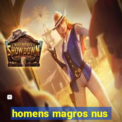 homens magros nus