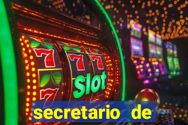 secretario de esporte salario