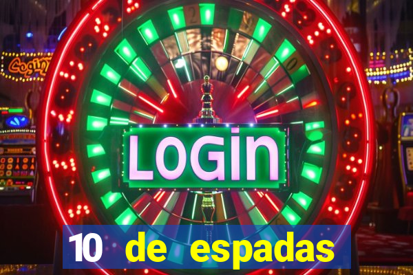 10 de espadas tarot amor
