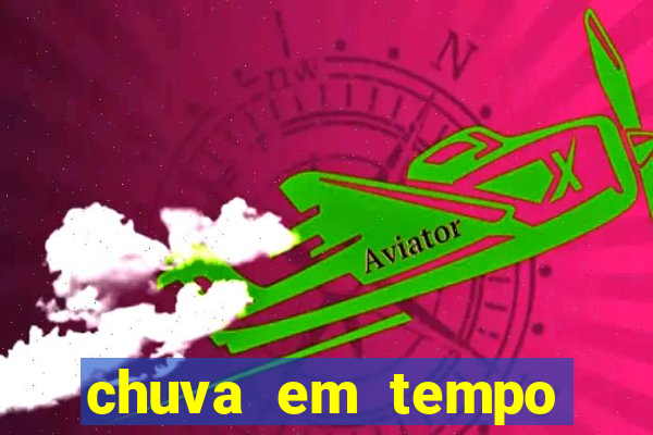 chuva em tempo real ipmet