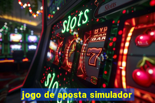 jogo de aposta simulador