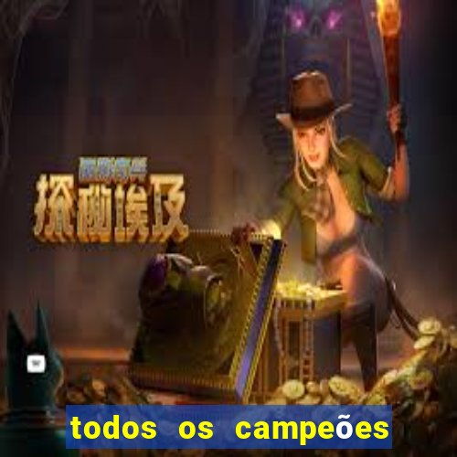 todos os campeões da libertadores