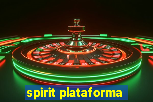 spirit plataforma