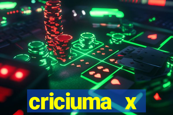 criciuma x fluminense palpite