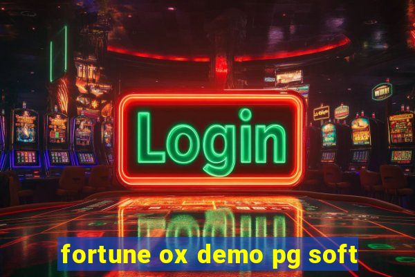 fortune ox demo pg soft