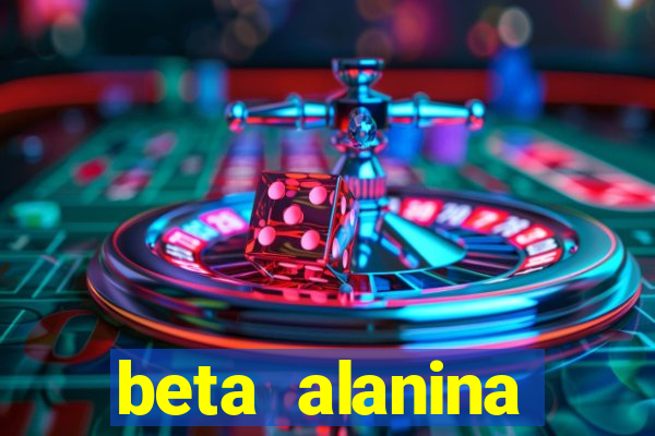 beta alanina aumenta a pressao