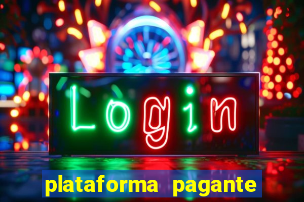 plataforma pagante fortune tiger