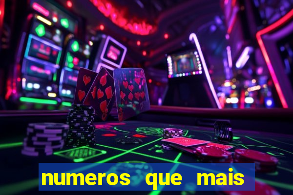 numeros que mais saem no minas cap