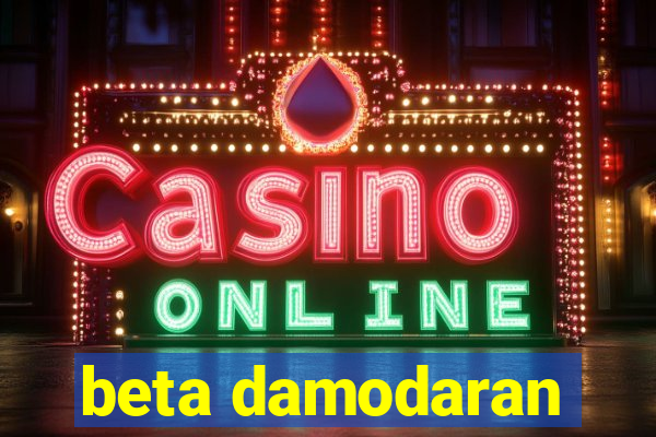 beta damodaran
