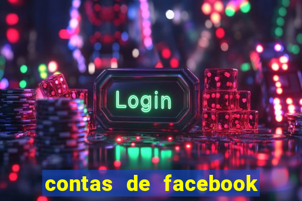 contas de facebook abandonadas com senha e email