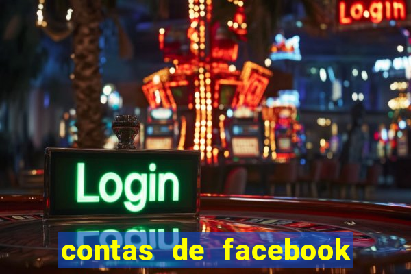 contas de facebook abandonadas com senha e email