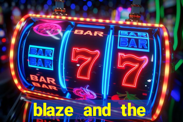blaze and the monster machines logo font