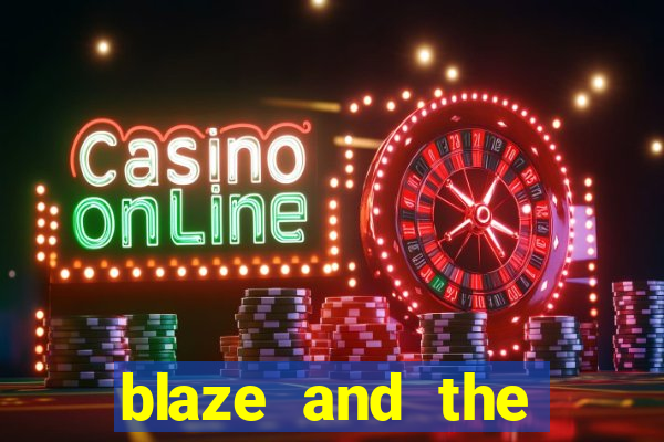 blaze and the monster machines logo font