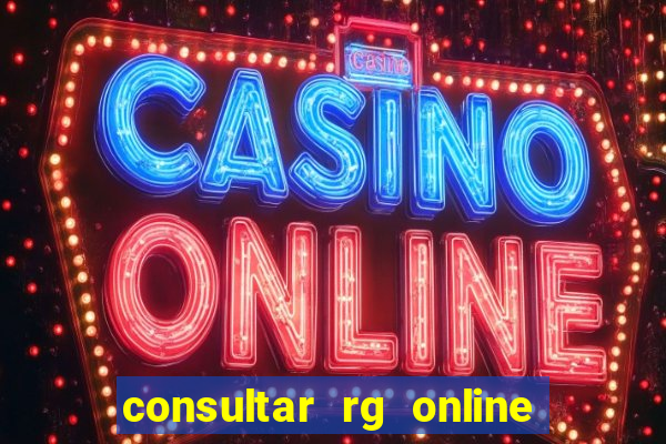 consultar rg online são paulo, sp