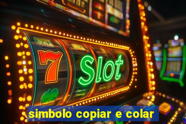 simbolo copiar e colar