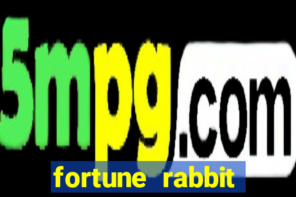 fortune rabbit melhor plataforma