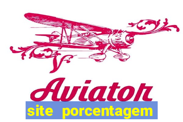 site porcentagem slots pg