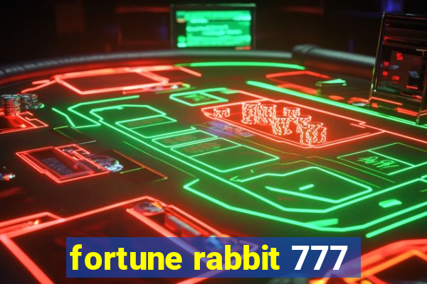 fortune rabbit 777