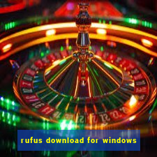 rufus download for windows