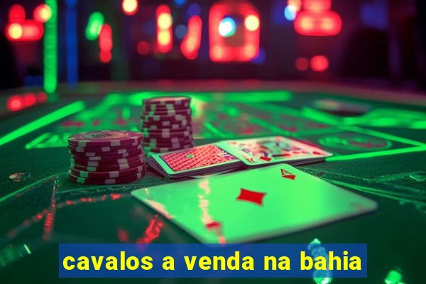 cavalos a venda na bahia