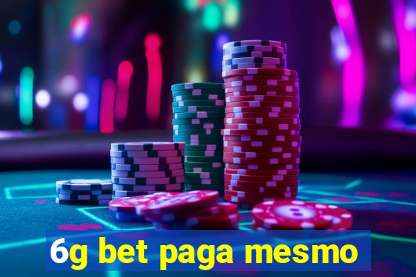6g bet paga mesmo