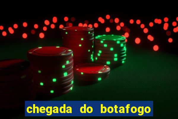 chegada do botafogo no rio de janeiro