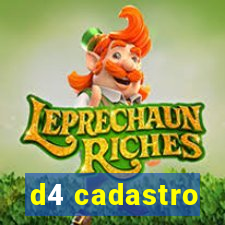 d4 cadastro