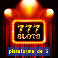 plataforma de 5 reais fortune tiger