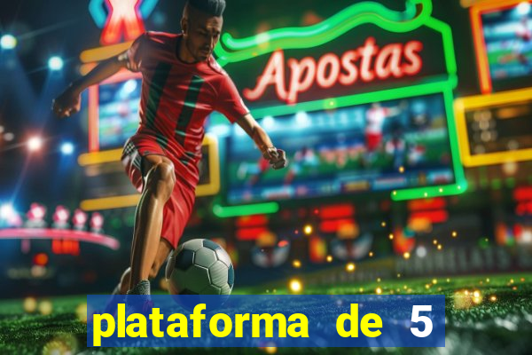 plataforma de 5 reais fortune tiger