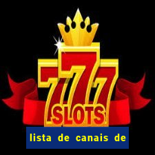 lista de canais de esporte iptv