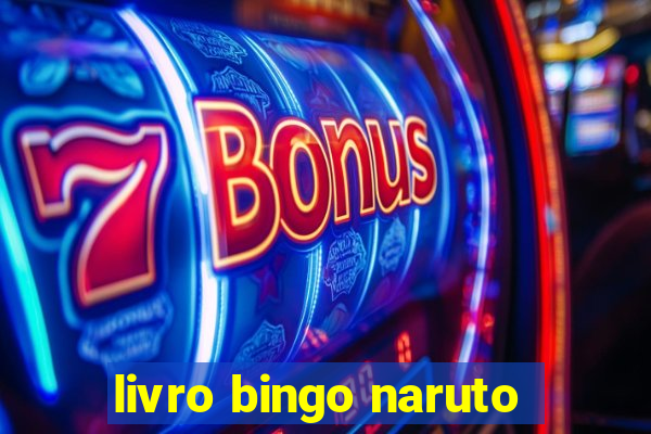 livro bingo naruto