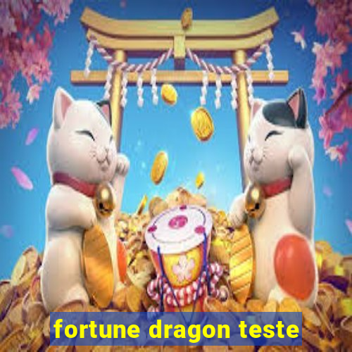 fortune dragon teste
