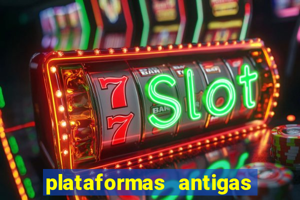 plataformas antigas de jogos