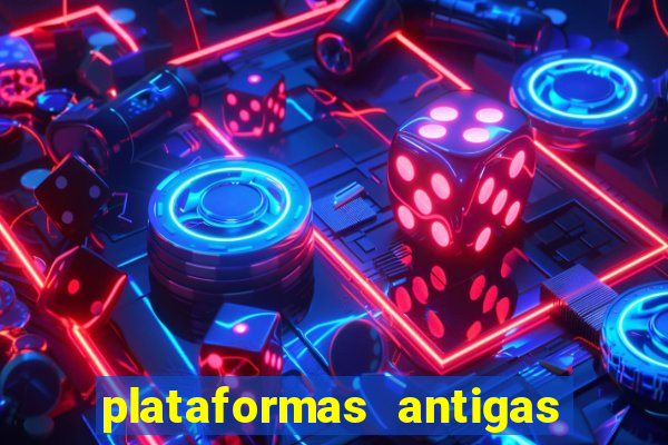 plataformas antigas de jogos