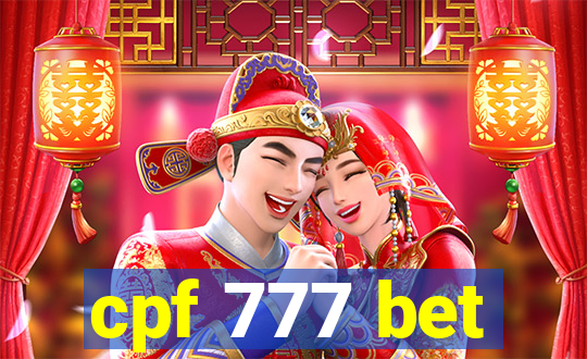 cpf 777 bet