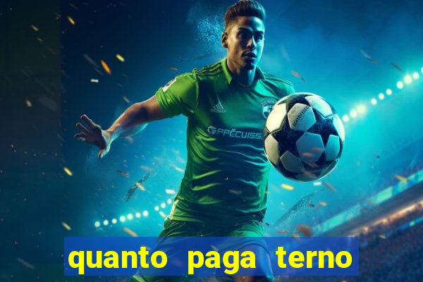 quanto paga terno da loteria federal