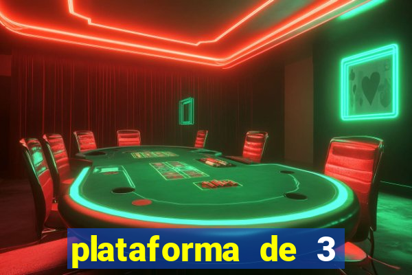 plataforma de 3 reais tigre