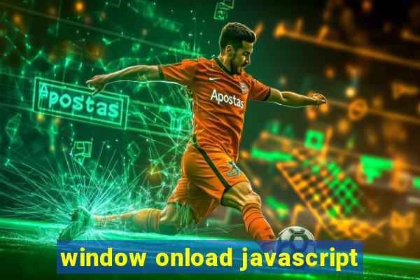 window onload javascript