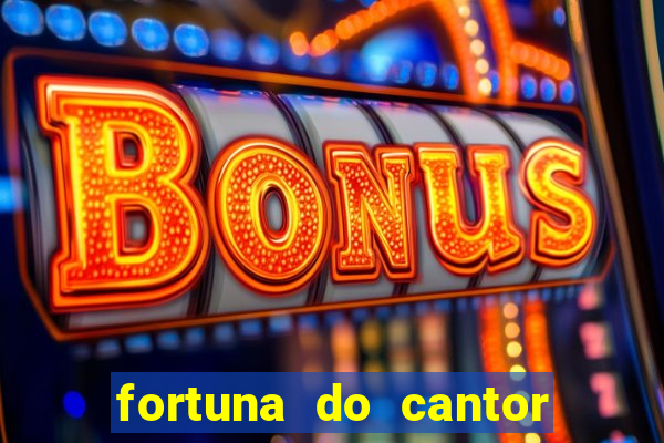 fortuna do cantor sorocaba 2023