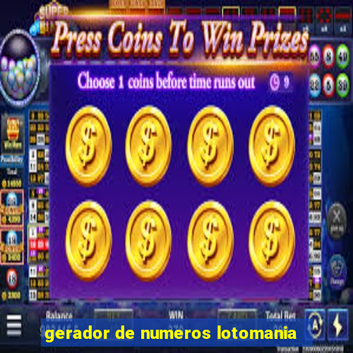 gerador de numeros lotomania