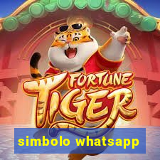 simbolo whatsapp