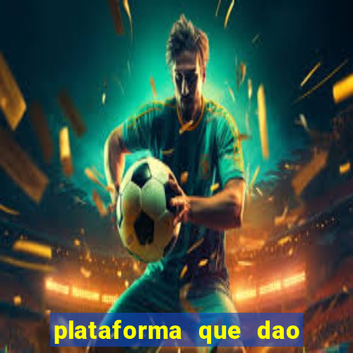 plataforma que dao bonus no cadastro