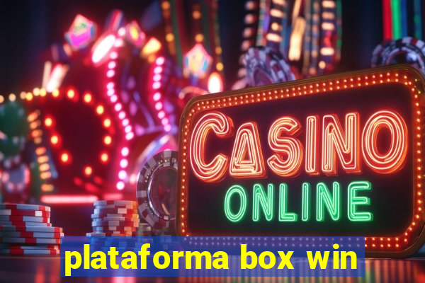 plataforma box win