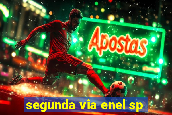 segunda via enel sp