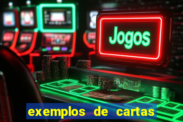 exemplos de cartas argumentativas para prefeito