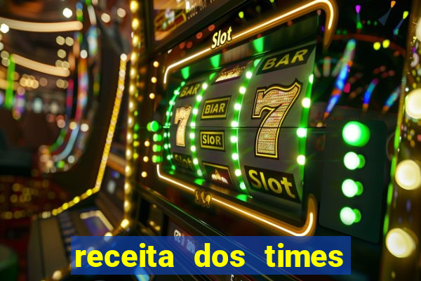 receita dos times brasileiros 2024
