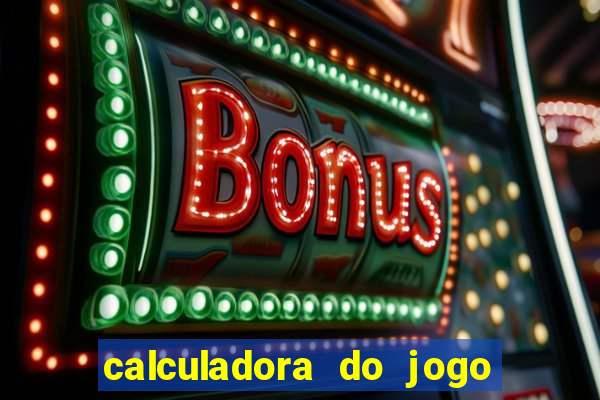 calculadora do jogo do bicho