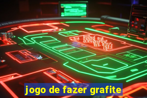 jogo de fazer grafite
